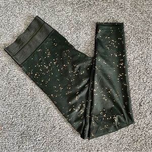 Champion Green & Rose Gold High West Leggings